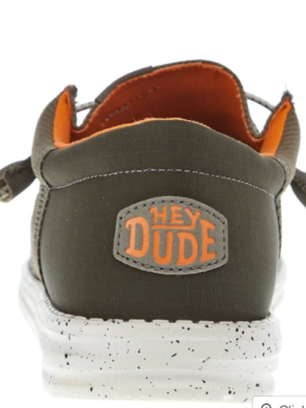 Hey Dude Men's Olive Wally Tri Nylon Trailhead Casual (NWT) - Picture 2 of 4